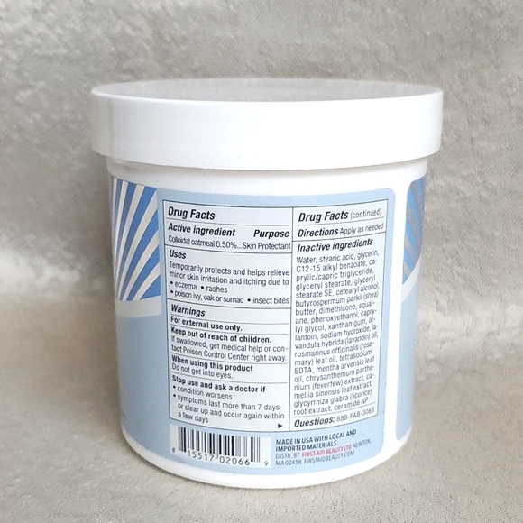🆕️First Aid Beauty Ultra Repair Cream Intense Hydration Skin Protectant (14 oz) - Picture 9 of 11